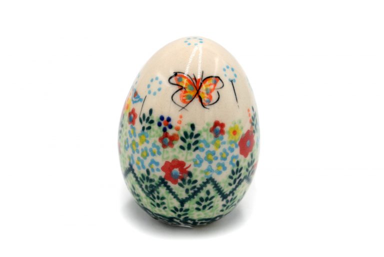 Wielkanoc Jajko srednie Zielona Laka Ceramika Boleslawiec