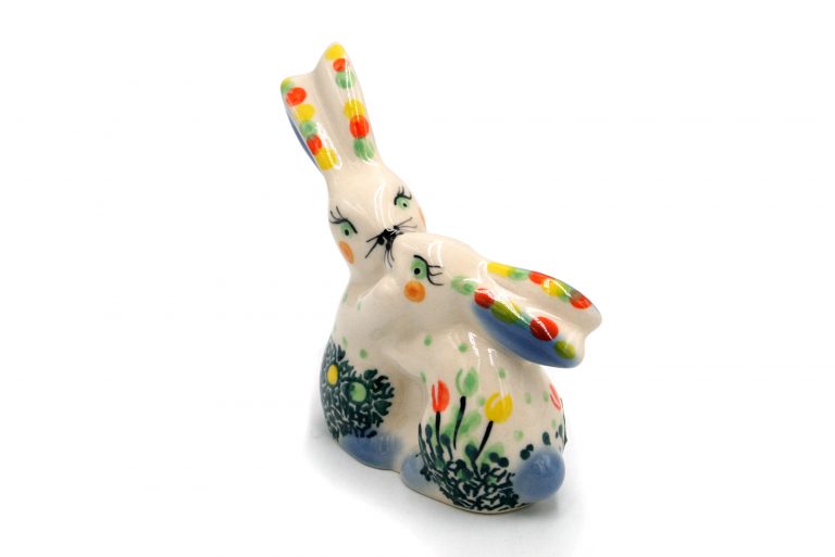 Wielkanoc Zajaczki wielkanocne Tulipany Ceramika Boleslawiec 2
