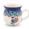 Barrel mug small Prince ceramics Boleslawiec