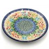 086 Talerz sniadaniowy wzor Kolorowy Ceramika Boleslawiec 2