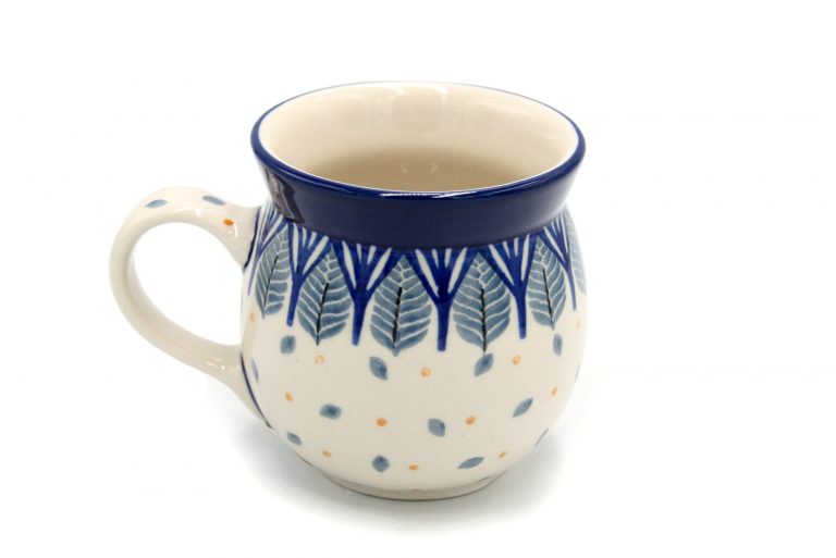 Barrel mug small Sowa, Ceramika Boleslawiec