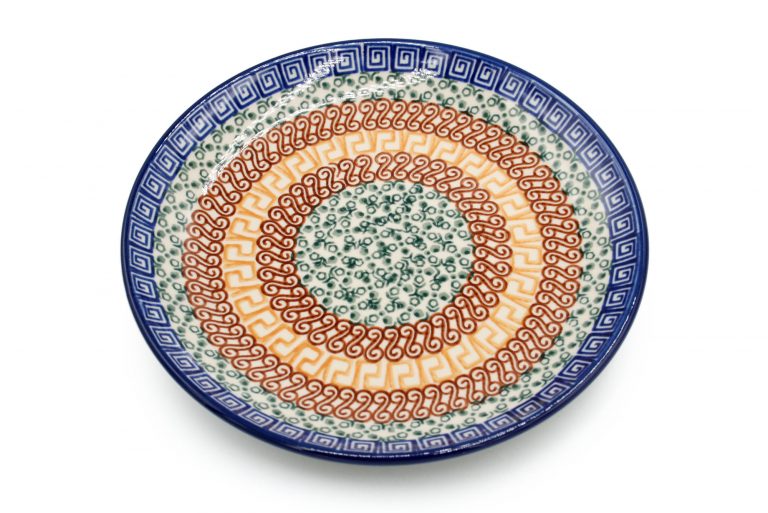 086 Talerz wzor Andaluzyjski Ceramika Boleslawiec