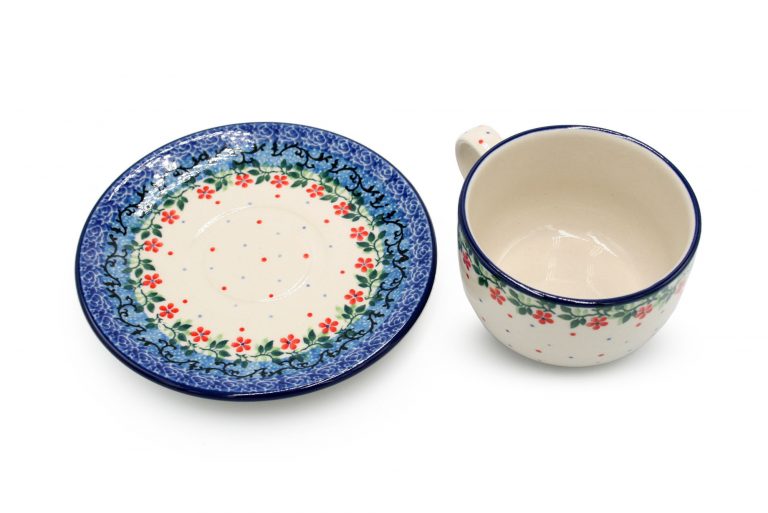Princess cup, Boleslawiec Ceramics