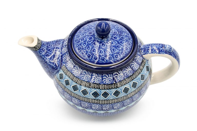 060 Czajnik wzor Arabski Ceramika Boleslawiec 2