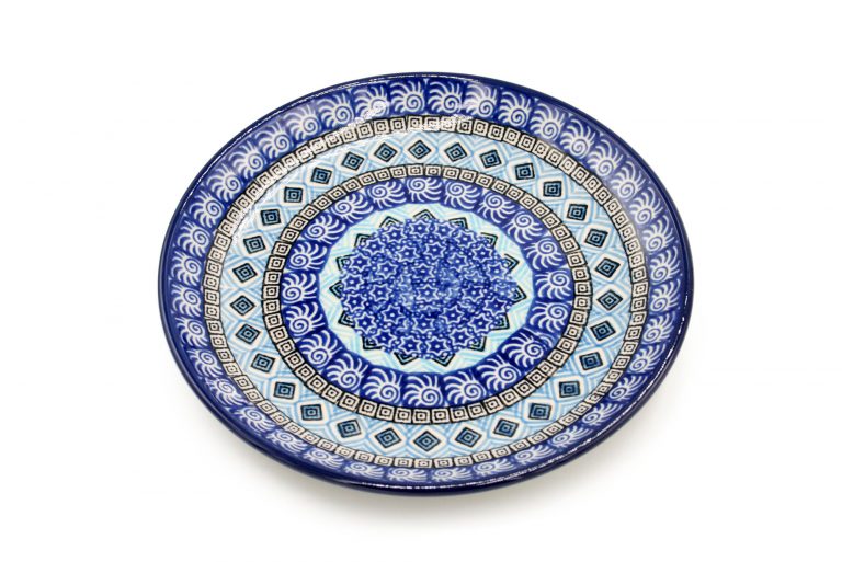 086 Talerz sniadaniowy wzor Arabski Ceramika Boleslawiec