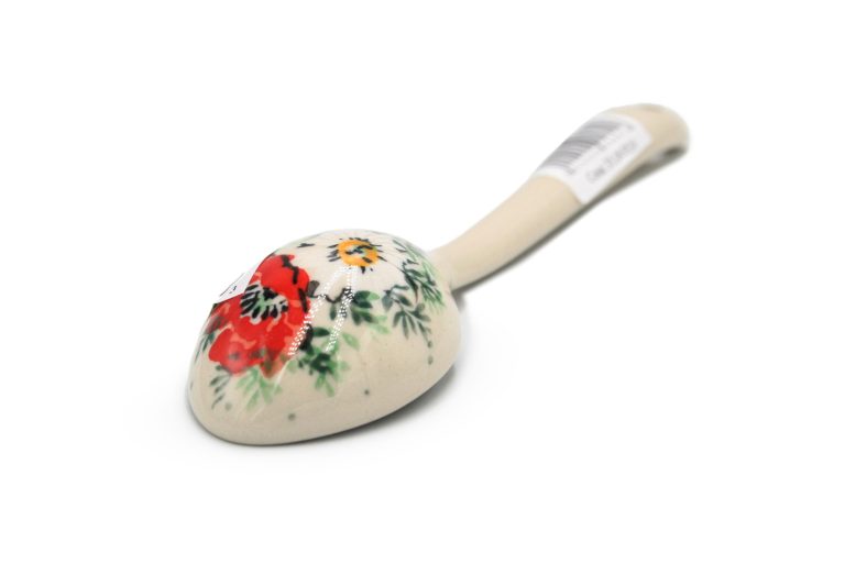 Poppy and Daisy teaspoon, Ceramika Boleslawiec