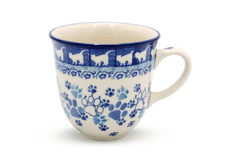 Cup – Mug Cats pattern 2 ceramics Boleslawiec