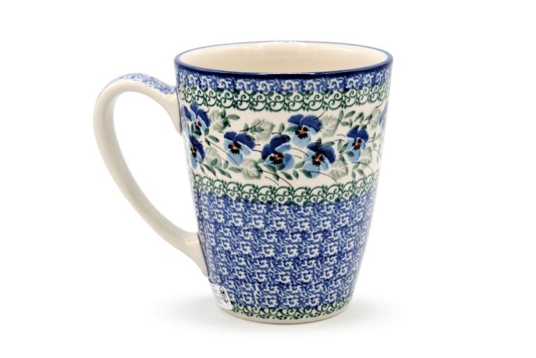 Large mug, pattern Petite Bratki – 650 ml, Ceramika Boleslawiec