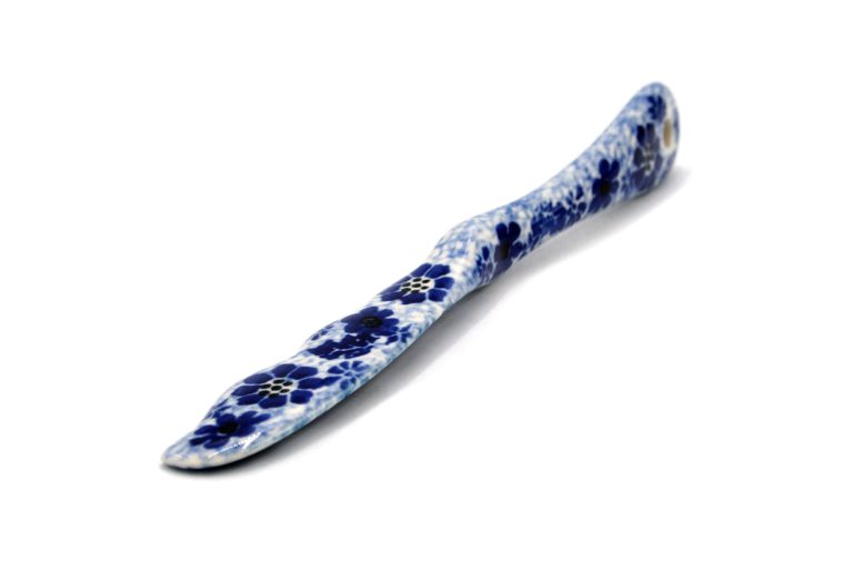 Sapphire Dragonfly Knife, Boleslawiec Ceramics