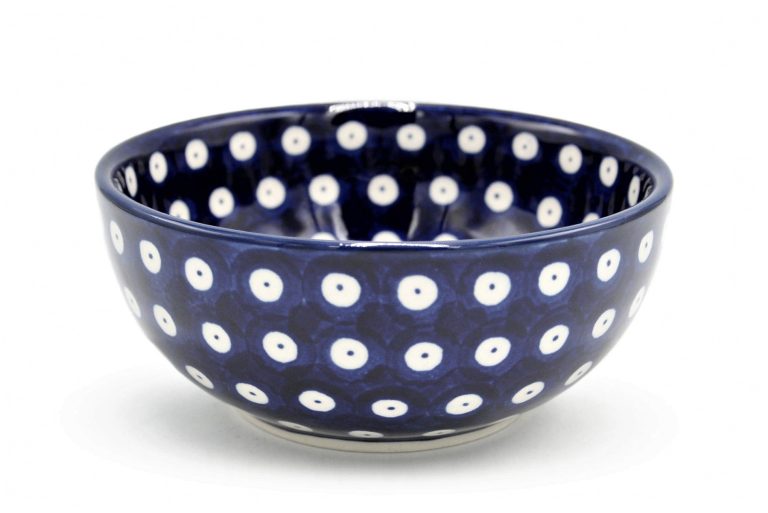 Small bowl Kropki, Ceramika Boleslawiec