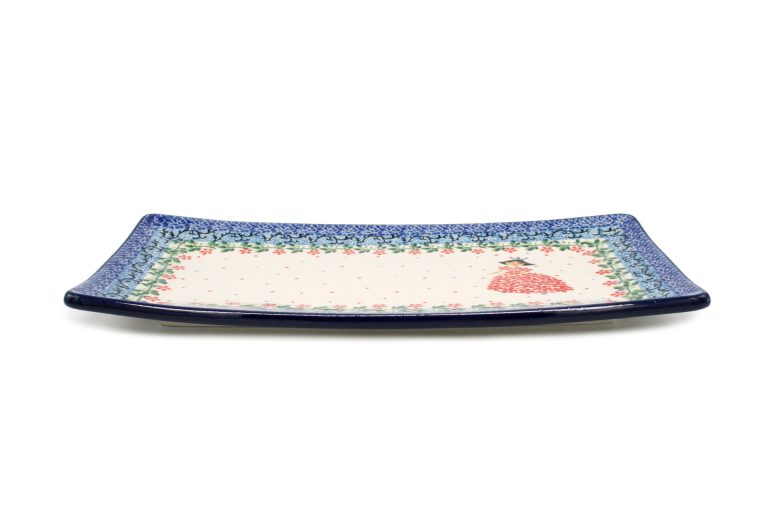 Princess large sushi tray, Ceramika Boleslawiec