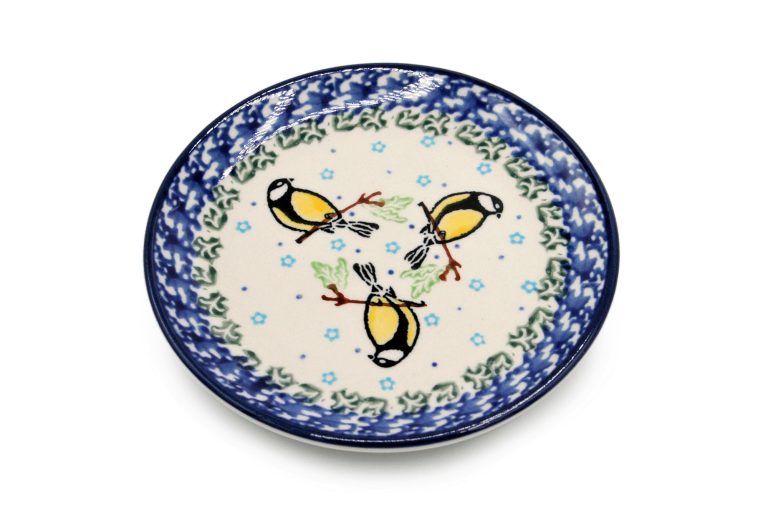 Set Mr. and Mrs. Teddy Bears – bowl, mug, plate, spoon Ceramics Boleslawiec