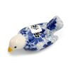 Saucer – bird for chopsticks, Sapphire pattern, Ceramika Boleslawiec