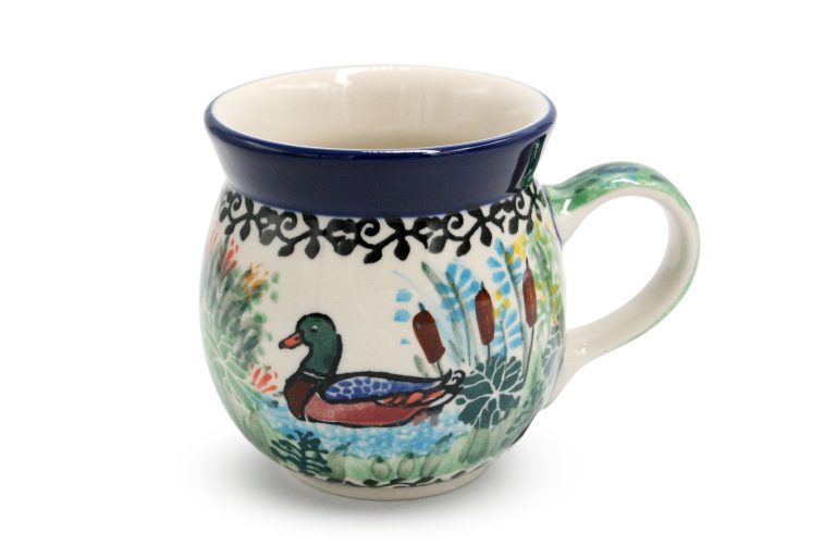 Barrel mug small Duck, Ceramika Boleslawiec