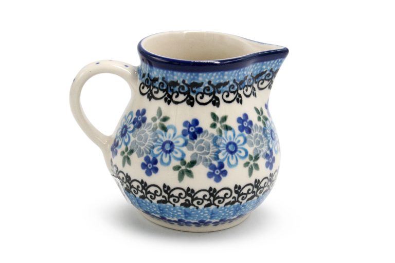 Grey Blue Garland Dandelion, Ceramika Boleslawiec