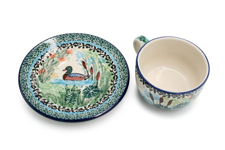 Duck Cup, Boleslawiec Ceramics