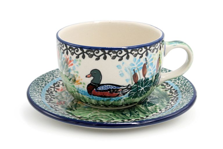Duck Cup, Boleslawiec Ceramics