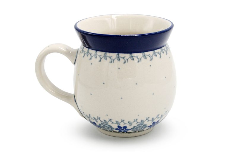 Very large barrel mug 500 ml, Fudge pattern, Ceramika Boleslawiec