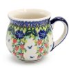 Barrel mug Levels and Butterflies, Ceramika Boleslawiec