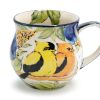 Unique mug Two Birds, Ceramics Boleslawiec