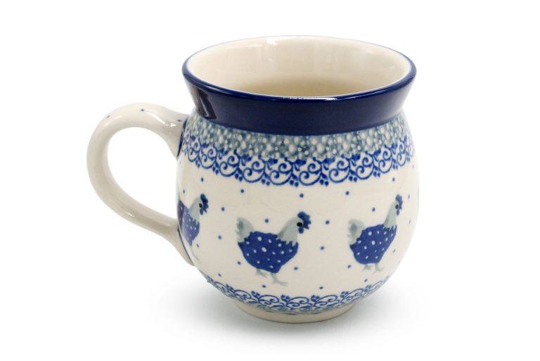 Kury medium barrel mug, Ceramika Boleslawiec