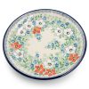 Floral Delicate breakfast plate, Ceramika Boleslawiec