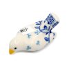Saucer – bird for chopsticks Sapphire Flowers, Ceramika Boleslawiec