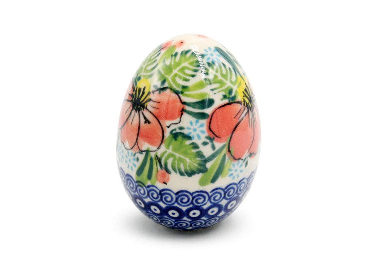 Jungle medium egg, Ceramics Boleslawiec
