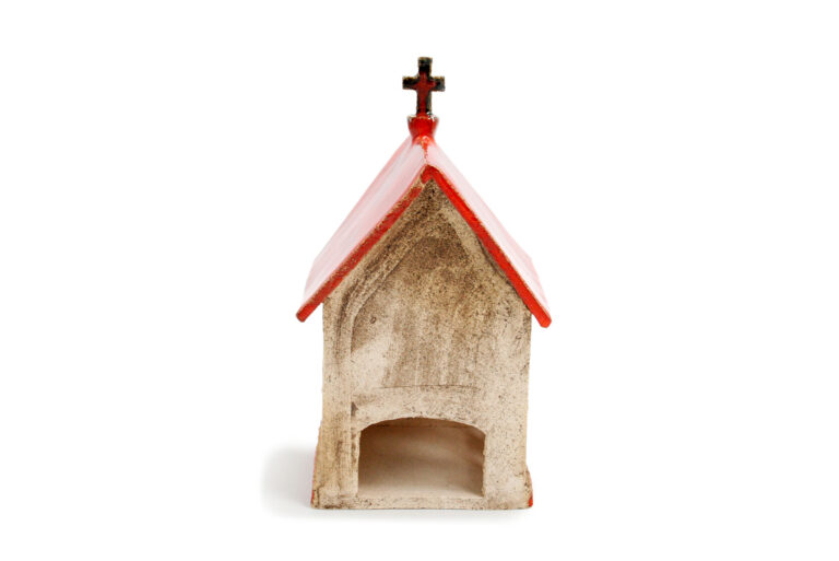 Ceramiczna kapliczka – Czerwony dach 2