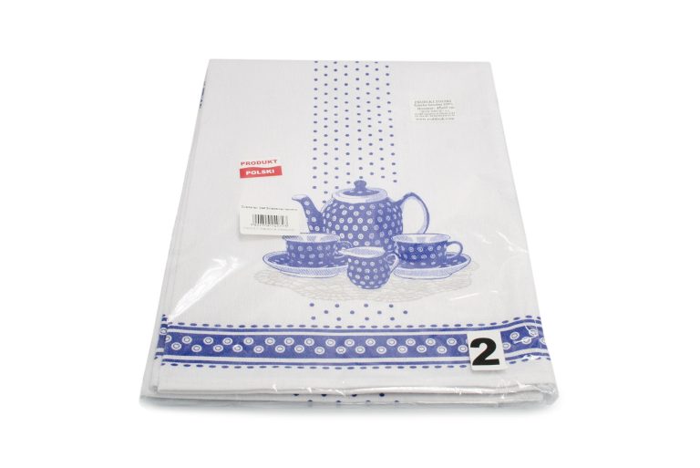 Set of two kitchen cloths with Boleslawiec pattern 2