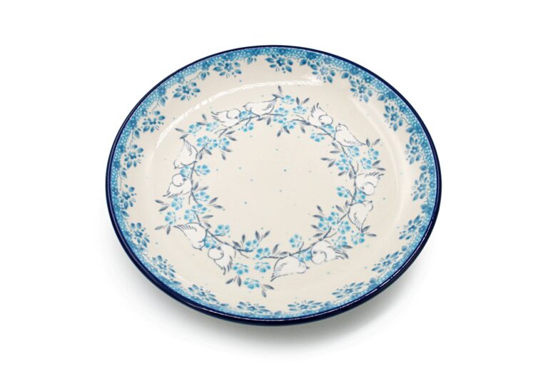 Breakfast plate Wedding Collection, Ceramika Boleslawiec