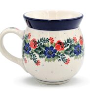 073-Big-barrel-cup-500-ml-pattern-Roze-and-blue-flowers-Ceramics-Boleslawiec-2.jpg