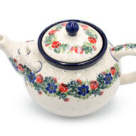 444-Duzy-teapot-Roze-and-Blue-Flowers-Ceramics-Boleslawiec-2.jpg