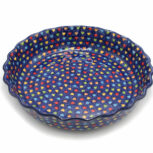Boleslawiec-Forma-na-tarte-duza-Kolorowe-Serduszka-Ceramika-Boleslawiec.jpg