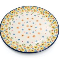 E63-Dinner-dish-Zolte-i-Orange-Flowers-Ceramics-Boleslawiec.jpg