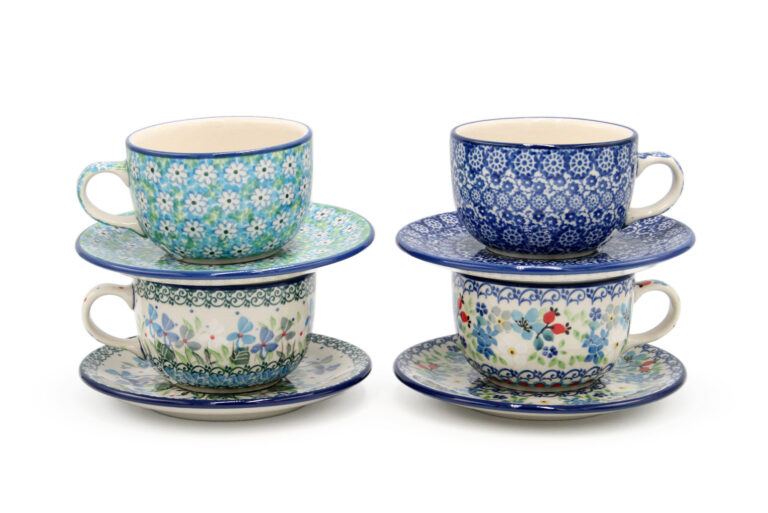 Set-Floral-Blue---4-Filizanki-Ceramics-Boleslawiec.jpg