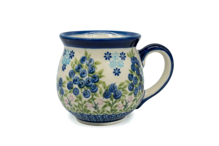 Kubek beczułka Jagody, Ceramika Bolesławiec