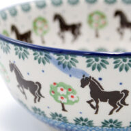 Bowl Horses, Boleslawiec Ceramics - OUTLET!
(2)