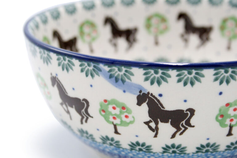 Bowl Horses, Boleslawiec Ceramics - OUTLET!
(2)