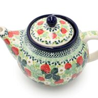 060 Truskaweczki teapot, Boleslawiec Ceramics (2)