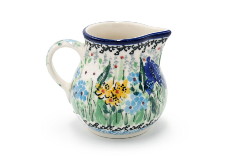 091 Butterfly Dandelion on Floral Meadow, Boleslawiec Ceramics (2)