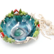 CG Decorative bowl with houses for hanging 1 (2)