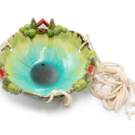 CG Decorative bowl with houses for hanging 2 (2)