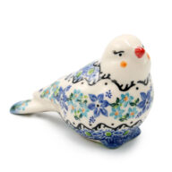 Ceramic bird figurine 2, Ceramika Boleslawiec