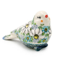 Ceramic bird figurine 4, Ceramika Boleslawiec