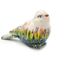 Ceramic figurine bird 5, Ceramika Boleslawiec