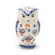 Ceramic owl figurine 1, Ceramika Boleslawiec