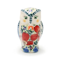 Ceramic owl figurine 2, Ceramika Boleslawiec