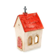 Arpeggio Ceramic Shrine - Red Roof 2 (2)