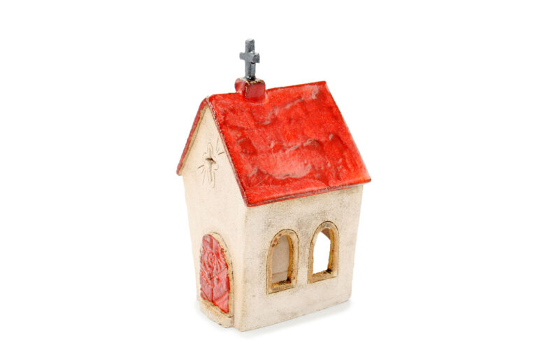 Arpeggio Ceramic Shrine - Red Roof 2 (2)